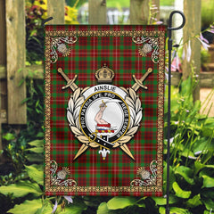 Clan Ainslie Tartan Crest Garden Flag - Celtic Thistle NY70 Clan Ainslie Tartan Today