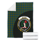 Clan Aiton Family Tartan Crest Blanket 3 Sizes TS25 Clan Aiton Tartan Today
