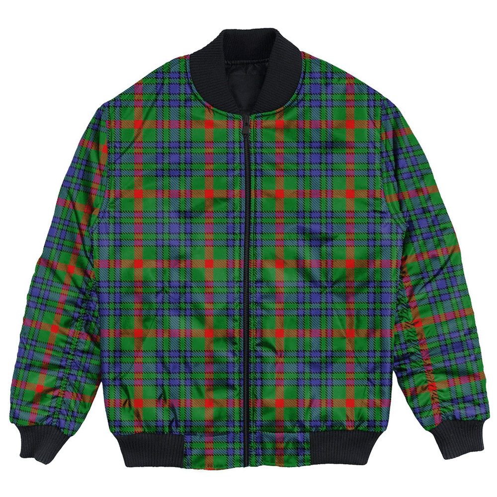Clan Aiton Tartan Bomber Jacket KI35 Aiton Tartan Tartan Bomber Jacket