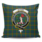 Clan Aiton Tartan Crest Pillow Cover JY25 Clan Aiton Tartan Today