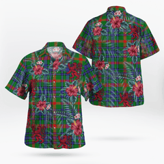 Clan Aiton Tartan Scottish Lion Hawaiian Shirt IT31 Aiton Tartan Tartan Hawaii Shirt