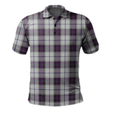 Clan Alexander of Menstry Dress Tartan Polo Shirt FW48 Alexander of Menstry Dress Tartan Tartan Polo