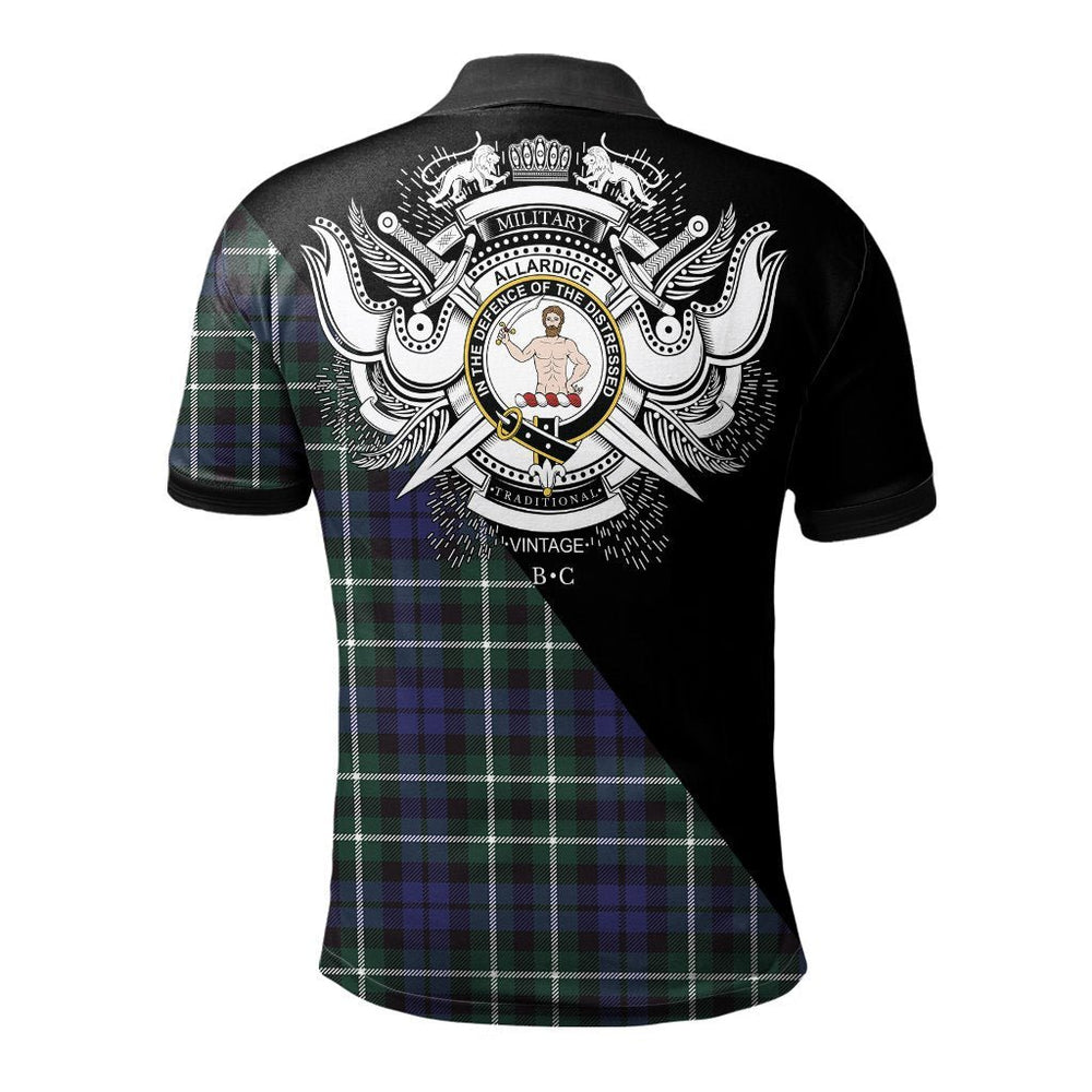 Clan Allardice Clan - Military Polo Shirt FN25 Allardice Tartan Tartan Polo