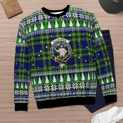 Clan Allardice Crest Tartan Christmas Ugly Sweater QO98 Allardice Crest Tartan Tartan Ugly Sweater