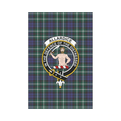 Clan Allardice Tartan Crest Garden Flag FN15 Clan Allardice Tartan Today