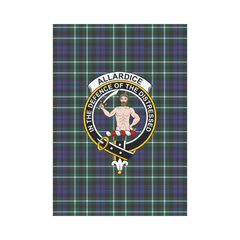 Clan Allardice Tartan Crest Garden Flag FN15 Clan Allardice Tartan Today