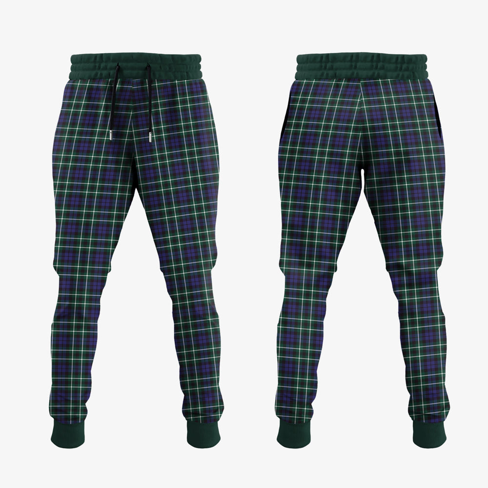 Clan Allardice Tartan Crest Jogger Sweatpants ES45 Clan Allardice Tartan Today