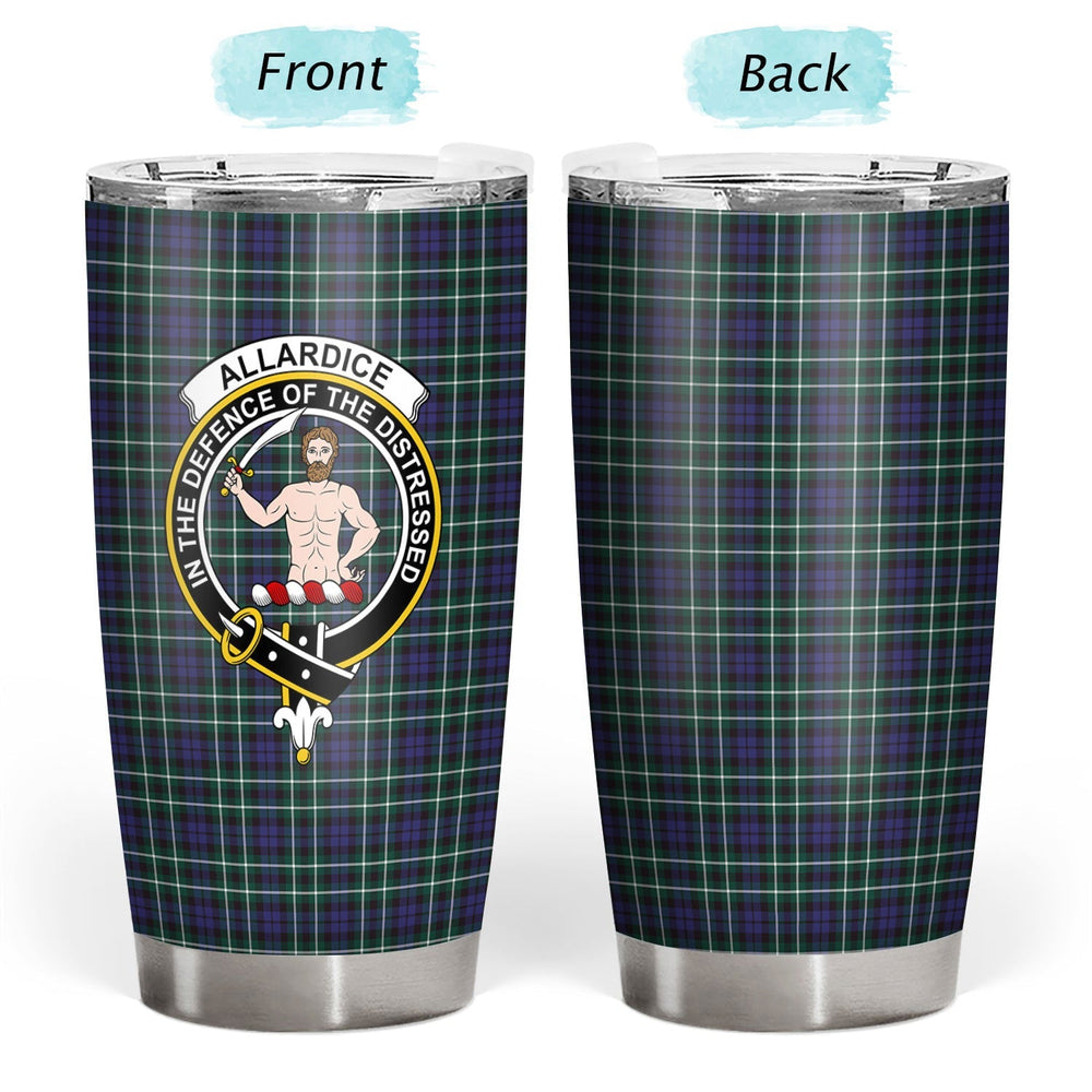 Clan Allardice Tartan Crest Tumbler LJ54 Clan Allardice Tartan Today