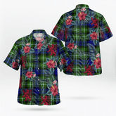 Clan Allardice Tartan Scottish Lion Hawaiian Shirt PN55 Allardice Tartan Tartan Hawaii Shirt