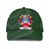 Clan Allen Coat Of Arms Dublinarms - Irish Family Crest St Patrick's Day Classic CapVU72 Classic Cap - Allen Coat Of Arms Dublinarms St Patrick's Day Classic Cap Irish Cap