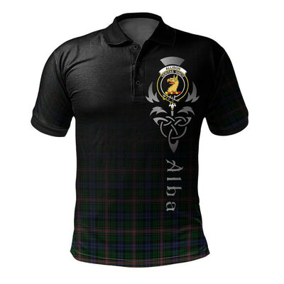 Clan Allison (MacBean and Bishop) Tartan Polo Shirt - Alba Celtic Style