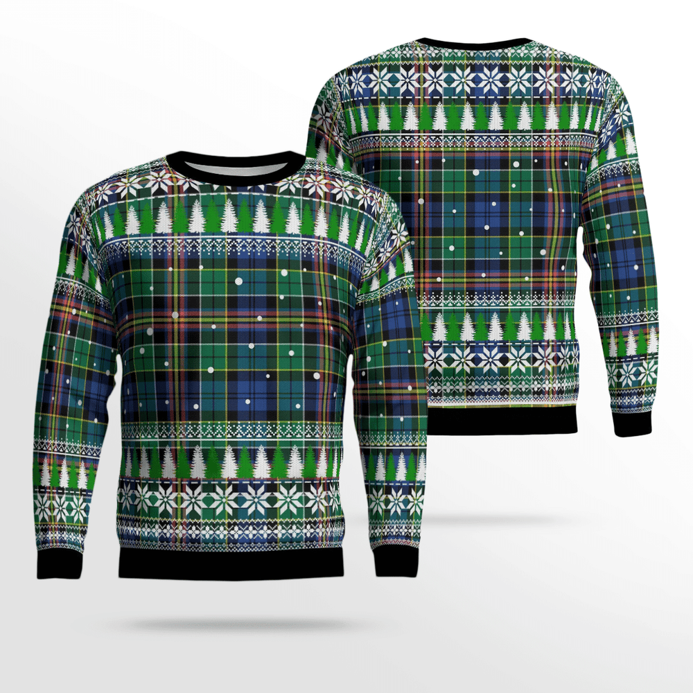 Clan Allison Tartan Christmas Ugly Sweater AE59 Allison Tartan Tartan Ugly Sweater
