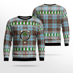 Clan Anderson Ancient Crest Tartan Christmas Ugly Sweater LY94 Anderson Ancient Crest Tartan Tartan Ugly Sweater