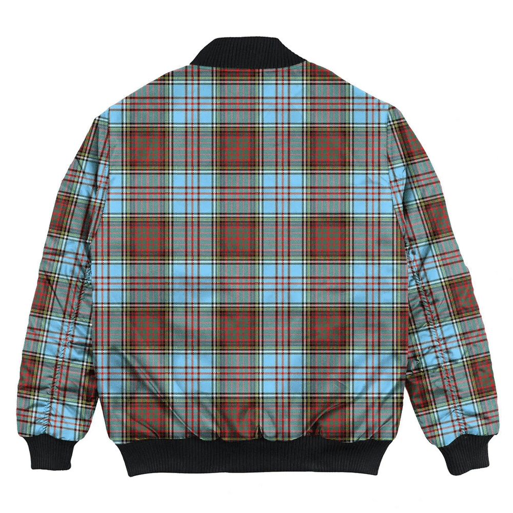 Clan Anderson Ancient Tartan Bomber Jacket WF20 Anderson Ancient Tartan Tartan Bomber Jacket