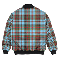 Clan Anderson Ancient Tartan Bomber Jacket WF20 Anderson Ancient Tartan Tartan Bomber Jacket