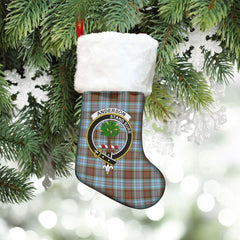Clan Anderson Ancient Tartan Crest Christmas Stocking IK55 Anderson Ancient Tartan Tartan Stocking