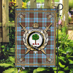 Clan Anderson Ancient Tartan Crest Garden Flag - Celtic Thistle OK84 Clan Anderson Tartan Today