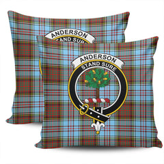 Clan Anderson Ancient Tartan Crest Pillow Cover SI87 Clan Anderson Tartan Today