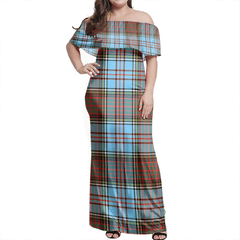 Clan Anderson Ancient Tartan Hawaii Dress IB51 Clan Anderson Tartan Hawaii Dress
