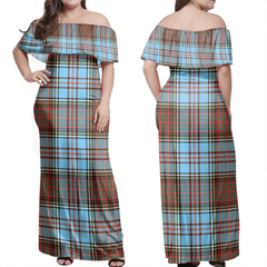 Clan Anderson Ancient Tartan Hawaii Dress IB51 Clan Anderson Tartan Hawaii Dress