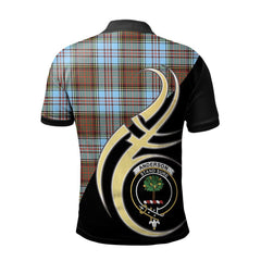 Clan Anderson Ancient Tartan Polo Shirt - Believe In Me Style BN98 Anderson Ancient Tartan Tartan Polo