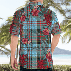 Clan Anderson Ancient Tartan Scottish Lion Hawaiian Shirt JX38 Anderson Ancient Tartan Tartan Hawaii Shirt