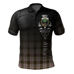 Clan Anderson Dress Tartan Polo Shirt - Alba Celtic Style OY36 Anderson Dress Tartan Tartan Polo