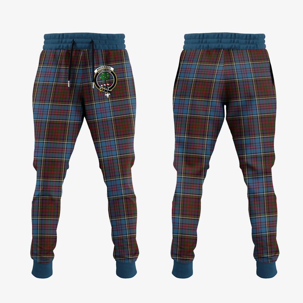 Clan Anderson Highland Society Of London Tartan Crest Jogger Sweatpants JU69 Clan Don Tartan Today