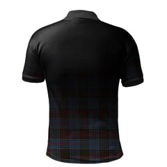 Clan Anderson Highland Society of London Tartan Polo Shirt - Alba Celtic Style HU56 Anderson Highland Society of London Tartan Tartan Polo