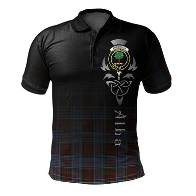 Clan Anderson Highland Society of London Tartan Polo Shirt - Alba Celtic Style