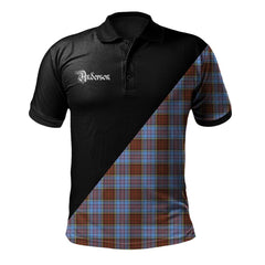 Clan Anderson Modern Clan - Military Polo Shirt VV69 Anderson Modern Tartan Tartan Polo