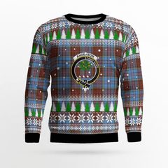 Clan Anderson Modern Crest Tartan Christmas Ugly Sweater LM31 Anderson Modern Crest Tartan Tartan Ugly Sweater
