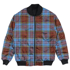 Clan Anderson Modern Tartan Bomber Jacket BA29 Anderson Modern Tartan Tartan Bomber Jacket