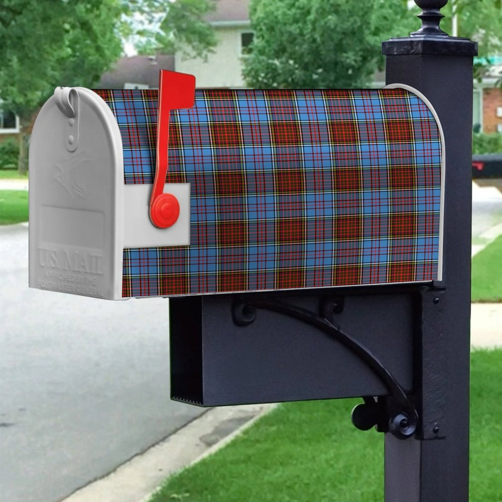 Clan Anderson Modern Tartan Crest Mailbox MV74 Clan Anderson Tartan Today