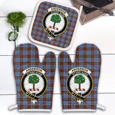 Clan Anderson Modern Tartan Crest Oven Mitt And Pot Holder (2 Oven Mitts + 1 Pot Holder) HZ13 Clan Anderson Tartan Today