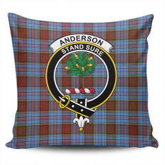 Clan Anderson Modern Tartan Crest Pillow Cover WI66 Clan Anderson Tartan Today