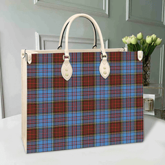 Clan Anderson Modern Tartan Leather Bag TJ62 Clan Anderson Tartan Today