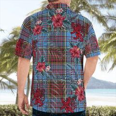 Clan Anderson Modern Tartan Scottish Lion Hawaiian Shirt HP81 Anderson Modern Tartan Tartan Hawaii Shirt