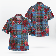Clan Anderson Modern Tartan Scottish Lion Hawaiian Shirt HP81 Anderson Modern Tartan Tartan Hawaii Shirt