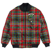 Clan Anderson of Arbrake Tartan Crest Bomber Jacket MW91 Anderson of Arbrake Tartan Tartan Bomber Jacket