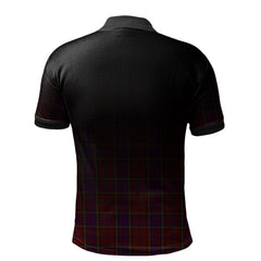 Clan Anderson of Kinnedear Red Tartan Polo Shirt - Alba Celtic Style AA18 Anderson of Kinnedear Red Tartan Tartan Polo