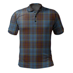 Clan Anderson Paton Tartan Polo Shirt PY34 Anderson Paton Tartan Tartan Polo