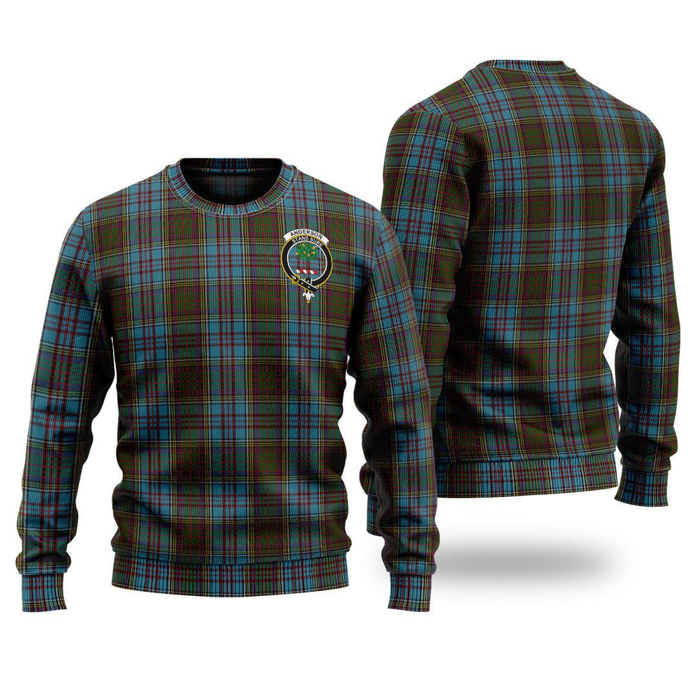 Clan Anderson Tartan Christmas Ugly Sweater PC79 Anderson Tartan Tartan Sweater