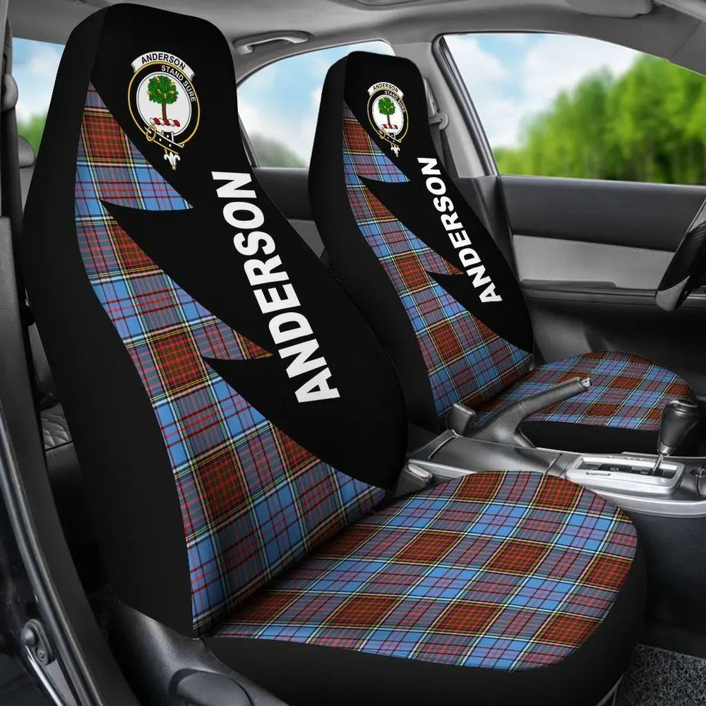 Clan Anderson Tartan Crest Car seat Cover BE11 Clan Anderson Tartan Today