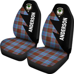 Clan Anderson Tartan Crest Car seat Cover BE11 Clan Anderson Tartan Today
