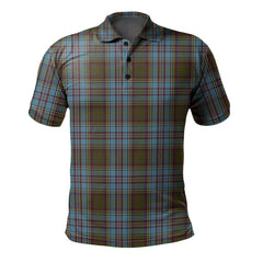Clan Anderson Tartan Polo Shirt OG58 Anderson Tartan Tartan Polo