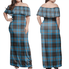 Clan Angus Ancient Tartan Hawaii Dress VY99 Clan Angus Tartan Hawaii Dress