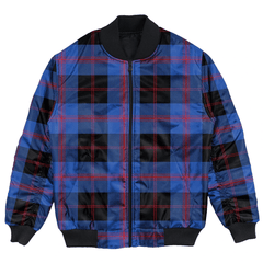 Clan Angus Modern Tartan Bomber Jacket GJ53 Angus Modern Tartan Tartan Bomber Jacket