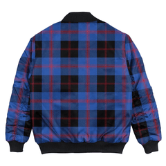 Clan Angus Modern Tartan Bomber Jacket GJ53 Angus Modern Tartan Tartan Bomber Jacket