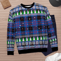 Clan Angus Modern Tartan Christmas Ugly Sweater QQ63 Angus Modern Tartan Tartan Ugly Sweater